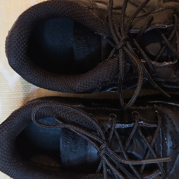 Nike Air Force 1 Kids Black Sneakers Tennis Shoes Sz. 7c - Picture 7 of 11